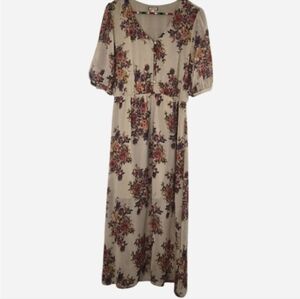 Floral Chiffon Dress